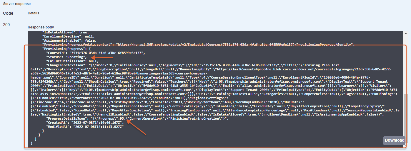 creation status via API4.png