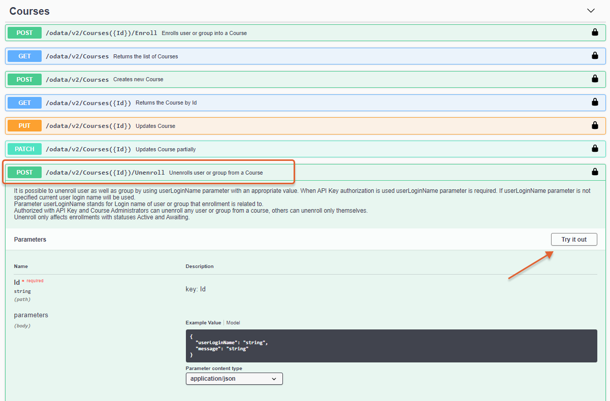 Unenroll  courses or training plans via API1.png