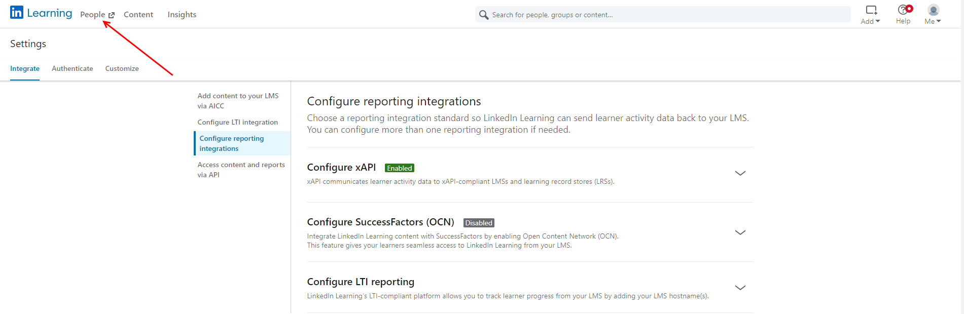 Reporting options for LinkedIn Learning integration8.png