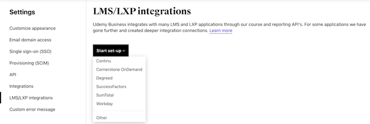 list of integrationns.png